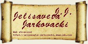 Jelisaveta Jarkovački vizit kartica